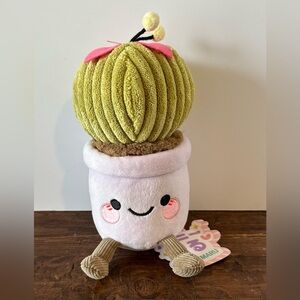 Honeymaru Sol The Cactus Plush -‎ Lavender New With Tags.
